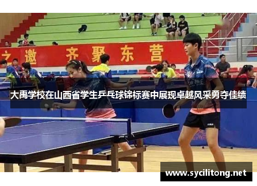 大禹学校在山西省学生乒乓球锦标赛中展现卓越风采勇夺佳绩