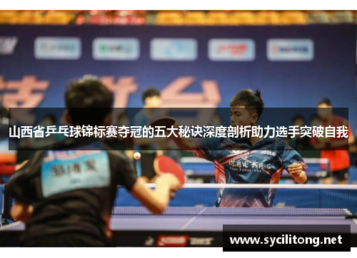 山西省乒乓球锦标赛夺冠的五大秘诀深度剖析助力选手突破自我